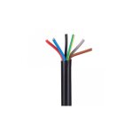 Tuyau �lectrique noir 5x1, 5mm 600 / 1000v (100m) 3518