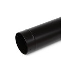 Ten - tuyau émail noir mat Ø150 x 1m Ten - tuyau émail noir mat Ø150 x 1m