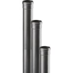 Tuyau vacuation de fume kekai 10x25 cm pour pole  granuls avec finition mate de grande rsistance ...