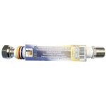 Tuyau flexible gaz eau inox 1 / 2' 75 / 130 mm unisuper uni 11353 dm 174 blanc