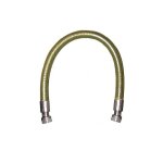 Tuyau de gaz en acier inoxydable f1 / 2 - f1 / 2 200 mg - flex coated