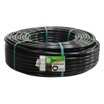 Tuyau goutte à goutte jardibric non incorporé couronne pe bd noir Ø 13 x 16 mm 100 m Tuyau goutte à goutte jardibric non incorporé couronne pe bd noir Ø 13 x 16 mm 100 m