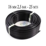 Tuyau en poly�thyl�ne 16mm tuyau agricole 16mm 2, 5 bar 25 m�tres tuyau d'irrigation 16mm tuyau d'irrigation ...