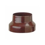 Rduction pour tuyaux de pole maill brun 12 - 8