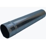 Tuyau de po�le noir 1ml en t�le de 1mm 150mm - rcp 150