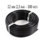 Tube poly�thyl�ne 12mm tube agricole 12mm 2, 5 bar 100 m�tres tube d'irrigation 12mm tuyau d'irrigation ...