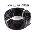 Tuyau en poly�thyl�ne 16mm tuyau agricole 16mm 2, 5 bar 50 m�tres tuyau d'irrigation 16mm tuyau d'irrigation ...
