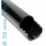 Tuyau pression 10 m diam�tre 38 mm 550g / m pompe bassin noir