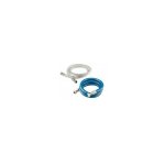 Tuyau pvc manugaz  vis entre et sortie g1 / 2 outifrance