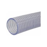 Cyclingcolors - tuyau en pvc transparent renfort spirale acier d'aspiration et de pression pour transfert ...