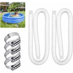 Tuyau de rechange pour piscine de 1, 25 po de diamtre pour piscines hors terre, piscine avec pince mtallique ...