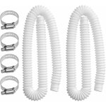 Tuyau de remplacement, tuyau de pompe  filtre souple durable avec 4 pinces mtalliques accessoire de ...