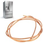 Tuyau de tube en cuivre de 2m, tube de cuivre 6mm (od), 5mm (id), c1100 t2, pour le r�frig�rateur, le ...