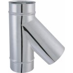 Tuyau tyral inox 304 - diam. 150 - té 135° débouchure mâle - joncoux Tuyau tyral inox 304 - diam. 150 - té 135° débouchure mâle - joncoux