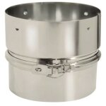 Tuyau tyral inox 304 - diam. 150 - tyral 150 sur flexible int. 200 / ext. 206 - joncoux Tuyau tyral inox 304 - diam. 150 - tyral 150 sur flexible int. 200 / ext. 206 - joncoux