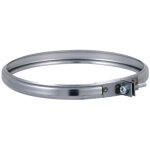 Tuyau tyral inox 304 - diam. 153 - bride de sécurite - joncoux Tuyau tyral inox 304 - diam. 153 - bride de sécurite - joncoux