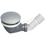 Tyc - siphon de douche james 90 mm, 360 degr�s, avec valve compl�te