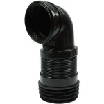 Tycner - connecteur pan tuyau sol d'harmonica coude flexible 90 / 110mm cadre encastr�