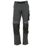 U - power - pantalon de travail stretch dperlant coupe slim atom gris m