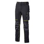 U - power - pantalon de travail stretch d�perlant coupe slim atom gris xxl