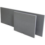 U - tile - tablier de baignoire  carreler avec pieds rglables - 180 x 60 cm