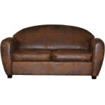 Ub design - canap� lit werner canap� 3 places convertible marron 140 cm