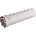 Ubbink - conduit ventouse gaz rolux condensation 80 / 125 alu / pvc - longueur : 1 m Ubbink - conduit ventouse gaz rolux condensation 80 / 125 alu / pvc - longueur : 1 m