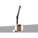 Ubbink - douche solaire 23 l solaris xtra + plancher solaire bois teck Ubbink - douche solaire 23 l solaris xtra + plancher solaire bois teck