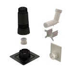 Ubbink - kit renolux condens 2 en 1 - horizontal ou vertical - diamètre : 80 / 125 - 80 - ocre Ubbink - kit renolux condens 2 en 1 - horizontal ou vertical - diamètre : 80 / 125 - 80 - ocre