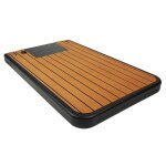 Ubbink - support de douche / rservoir solaris 2 en 1 - coloris bois en teck