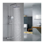 Ubeegol - colonne de douche thermostatique ensemble de douche chrom� syst�me de douche avec mitigeur ...