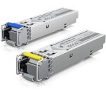 Ubiquiti - module optique monomode bidirectionnel 1 gbit / s, pack de 2 inserts sfp (uacc - om - sm - ...