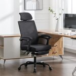 Uev - chaise bureau ergonomique, chaise de bureau avec roulettes et accoudoirs, hauteur et appui - t�te ...