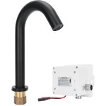Ugreat - robinet de lavabo automatique vertical intelligent en cuivre à capteur noir g1 / 2, robinet ... Ugreat - robinet de lavabo automatique vertical intelligent en cuivre à capteur noir g1 / 2, robinet ...