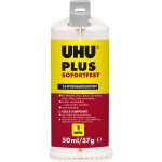 Uhu - plus colle 2 composants prise ultra rapide dk cartouche 50ml (par 6)