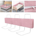 Uisebrt - lot de 3 barri�res de lit de 60 cm - protection contre les chutes de lit pour enfants - 5 trous ...
