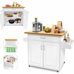 Armoire de cuisine avec plan de travail, porte - serviettes et table  pices, desserte de cuisine avec ...