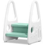 Uisebrt marchepied pour enfant - 2 niveaux tour �ducatif - pour la cuisine, la chambre d'enfant, la salle ...