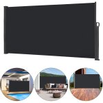 Uisebrt store lat�ral paravent ext�rieur, brise - vue r�tractable protection contre le vent priv�e pour ...