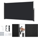 Uisebrt store lat�ral paravent ext�rieur, brise - vue r�tractable protection contre le vent priv�e pour ...