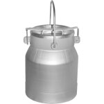 Ukal - bidon  lait en aluminium 10 l