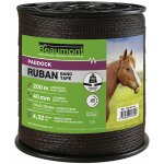 Ukal - ruban marron 40 mm / 200 m paddock