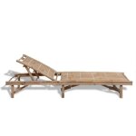 Ulisem - the living store chaise longue bambou - chaise longue - fauteuil de jardin - transat - mobilier ...