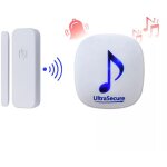 Alerte d'ouverture sans - fil 300m - dtecteur autonome intrieur + carillon 35 mlodies volume rglable ...