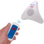 Alerte panique sans - fil - bouton sos & carillon mobile - porte 600m / 35 mlodies / volume rglable ...
