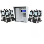 Interphone 600 mètres autonome sans - fil collectif / multipropriétés - ultracom3 argenté + visière argentée ... Interphone 600 mètres autonome sans - fil collectif / multipropriétés - ultracom3 argenté + visière argentée ...