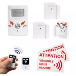 Ultra secure - kit alarme v�hicule confort 1 - d�tecteur mouvement + ouverture & vibration + 2 ouvertures ...