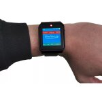 Montre d'alerte additionnelle sans - fil rsistante  l'eau ip67 tactile - autonome / rechargeable / ...
