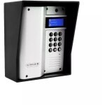 Platine de rue 600 mtres autonome sans - fil longue distance - ultracom3 argente + visire noire