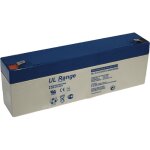 Ultracell - batterie rechargeable plomb / vrla 12v / 2. 4ah gamme ul, sortie pour cosses faston 4, 8mm ...